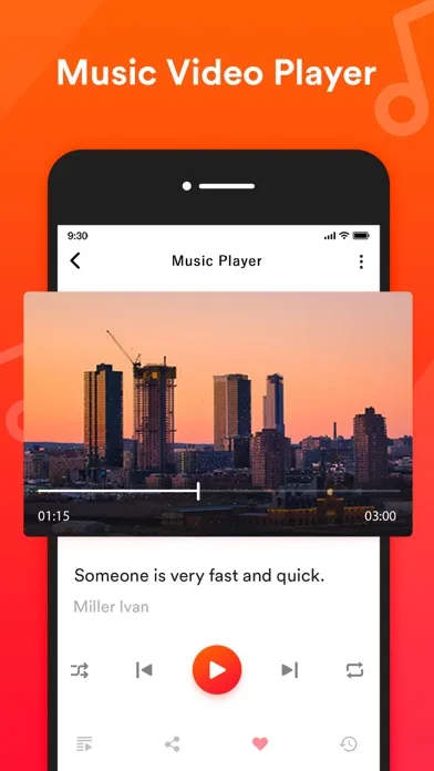 Captures d'écran de Music Video Player - Top Video