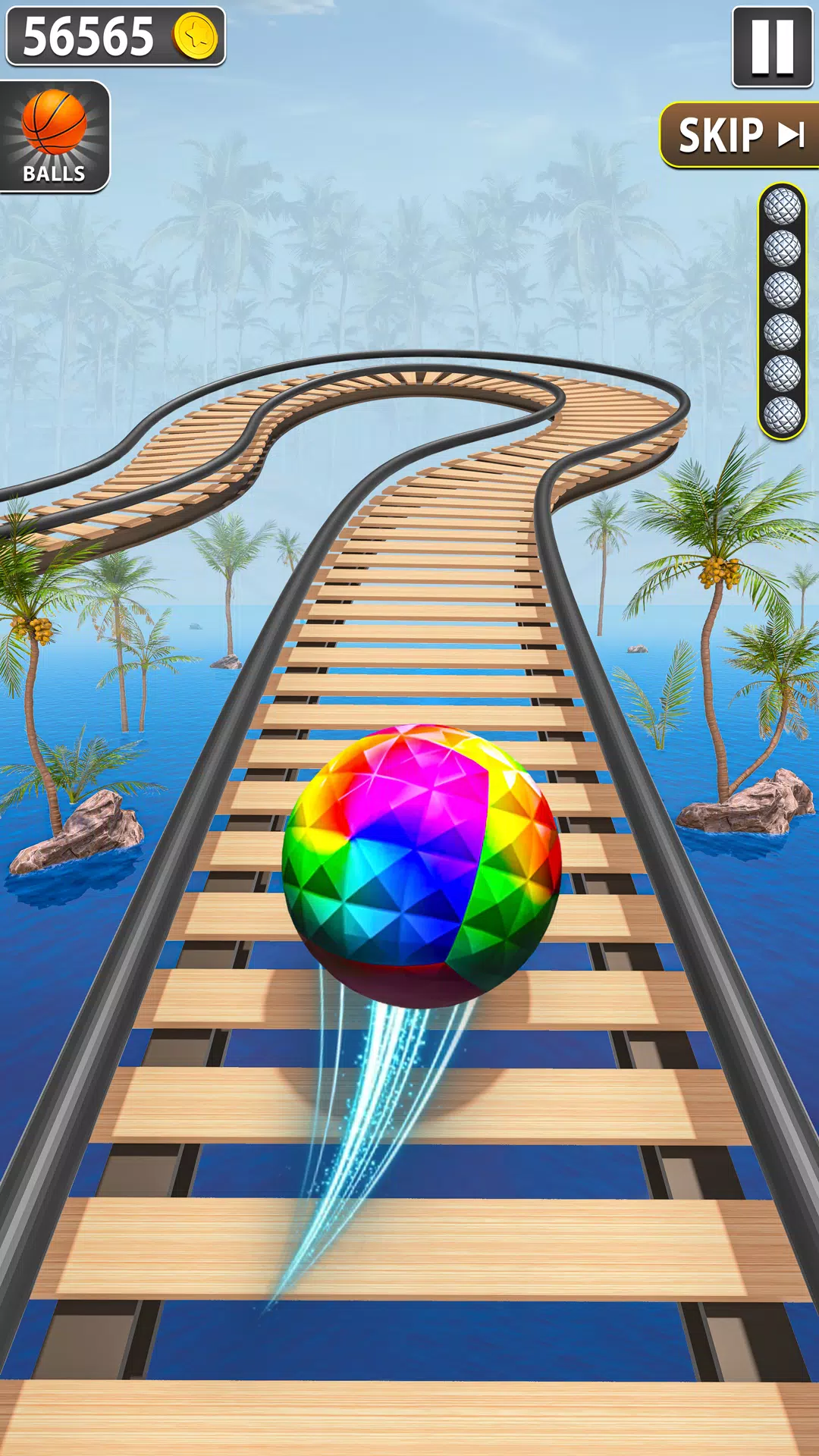Rollance Sky Rolling Ball Game Screenshots