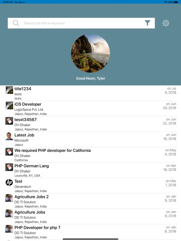 صور TCS JobSeeker iPad 