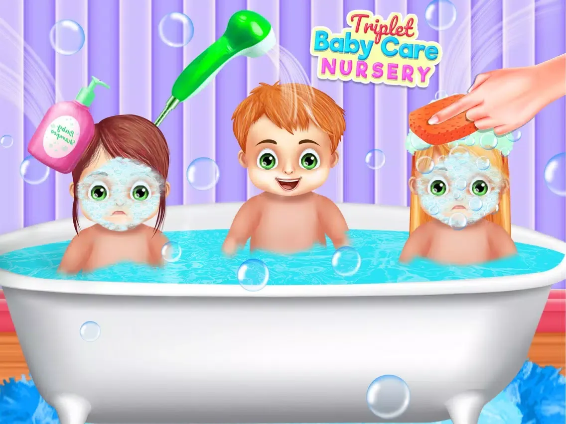 Triplet Baby Care House iPad 应用截图