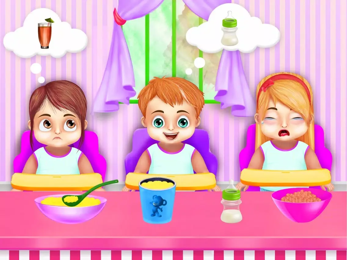 Triplet Baby Care House iPad 应用截图