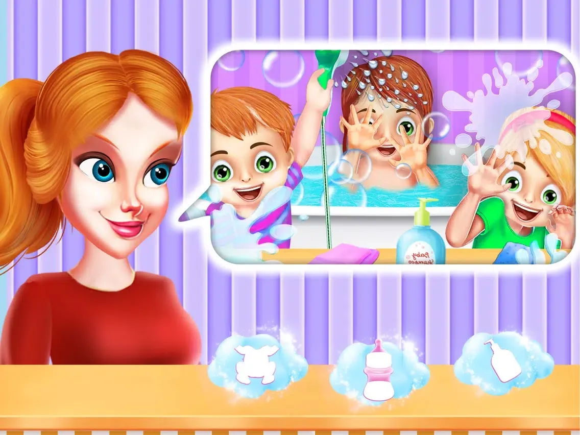 Triplet Baby Care House iPad 应用截图