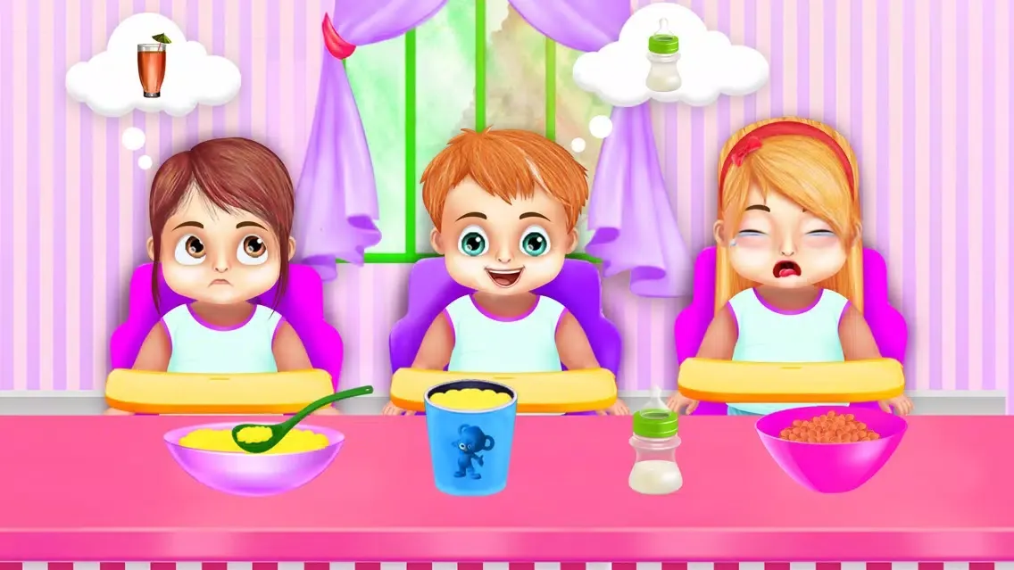 Triplet Baby Care House应用截图