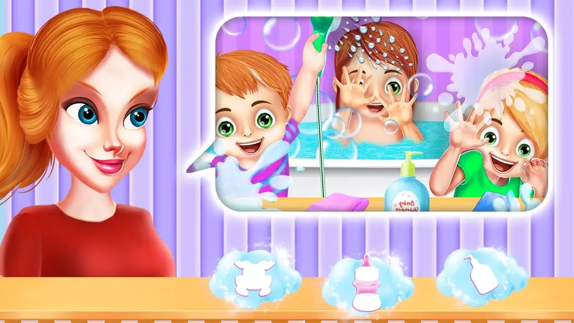 Triplet Baby Care House应用截图