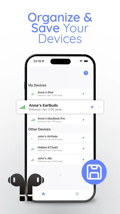 Ảnh chụp màn hình của Find My Earbuds - EarBuddy