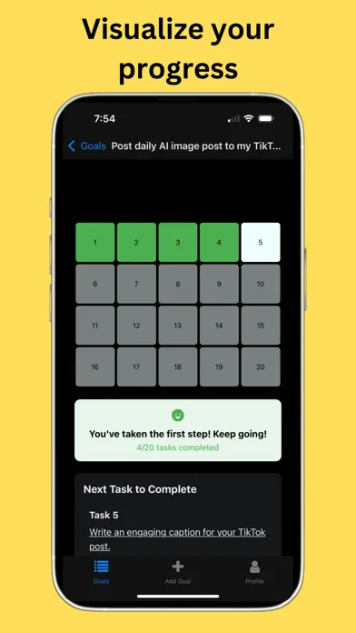 صور Goal Tracker - Aimly