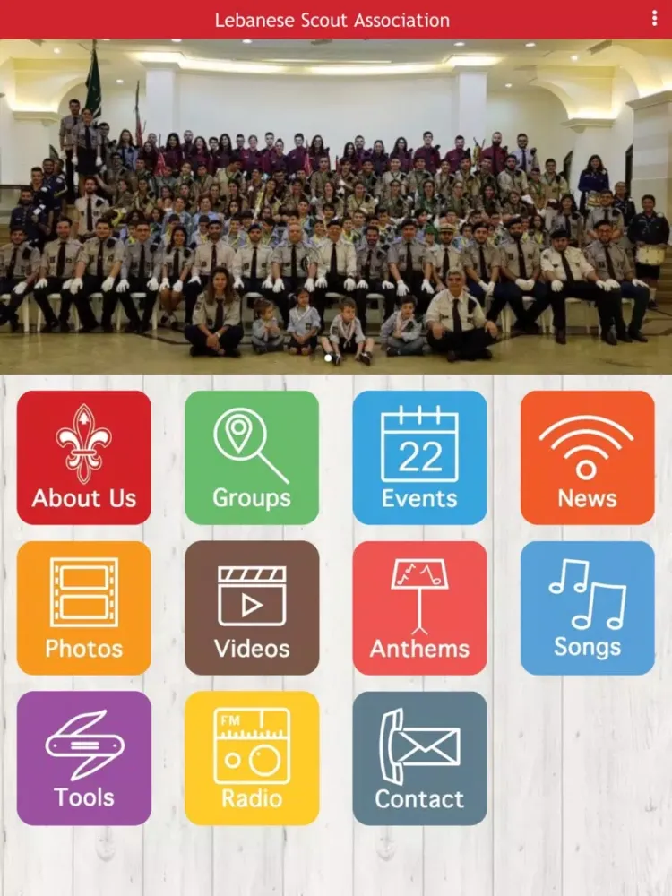 Скриншоты Lebanese Scout Association LSA iPad 