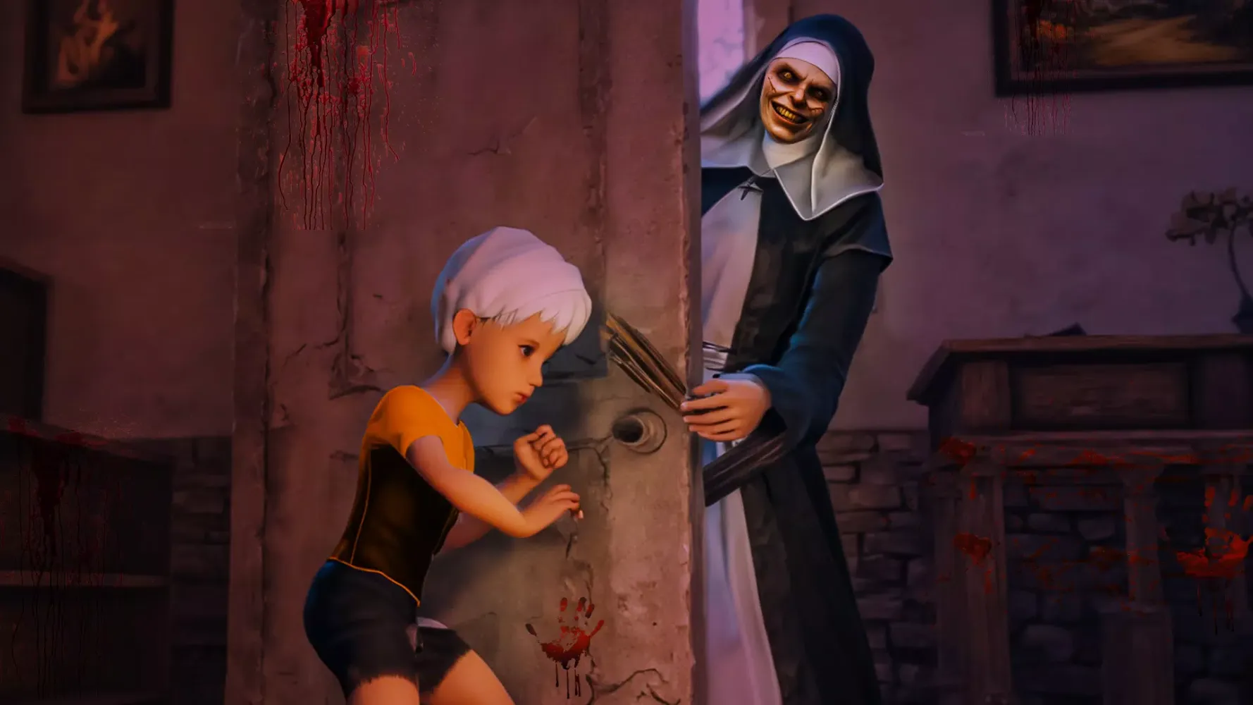 Scary Granny Simulator Game 3D Screenshots