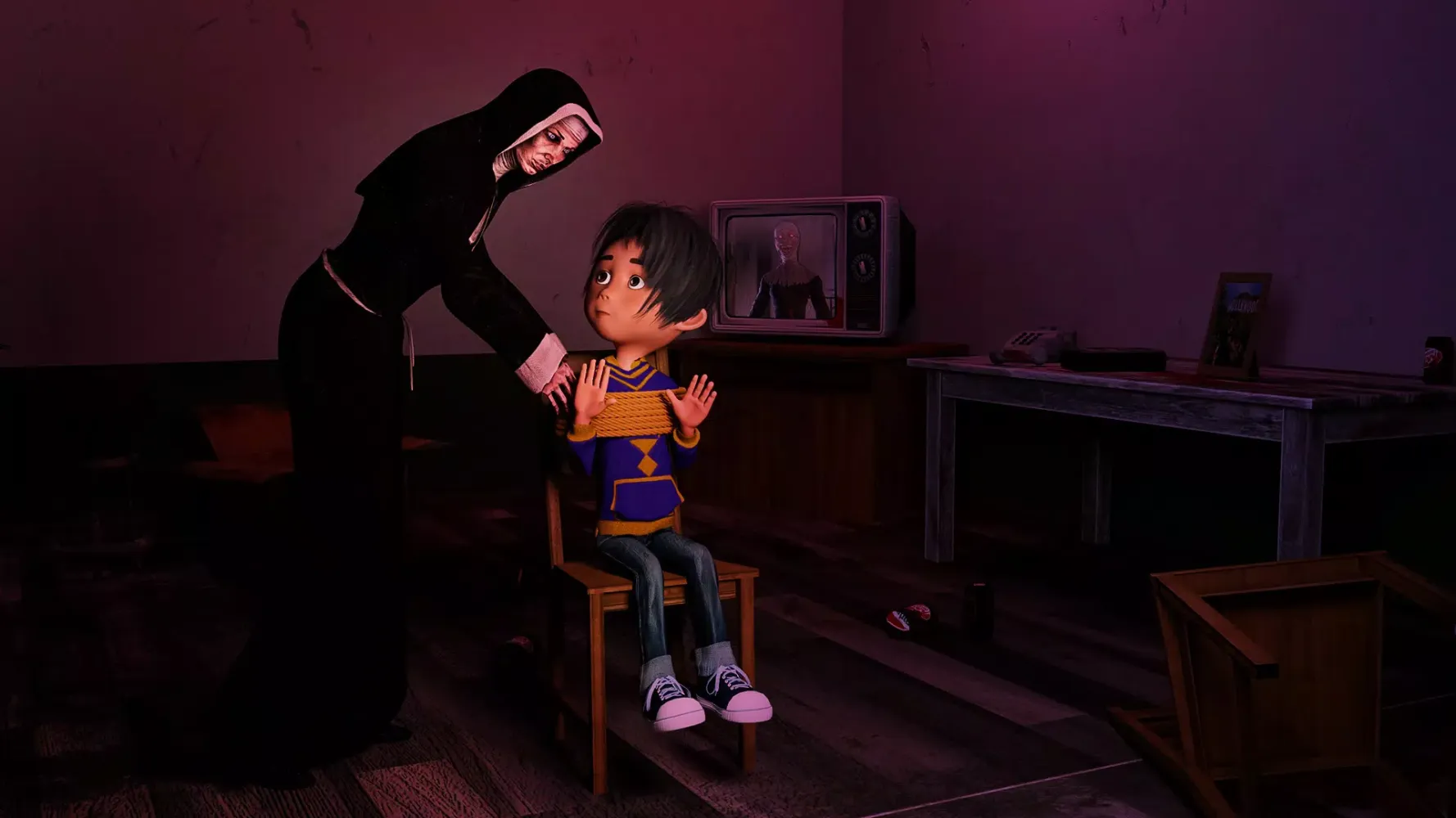 Scary Granny Simulator Game 3D Screenshots