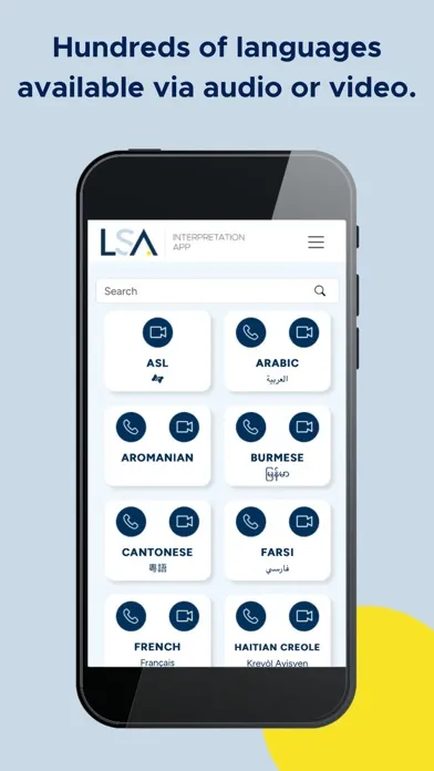 LSA Interpretation App سکرین شاٹس