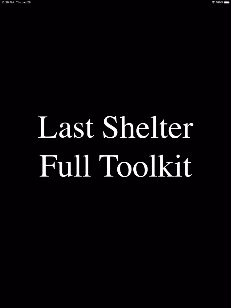 تصاویر Last Shelter : Full Toolkit iPad 
