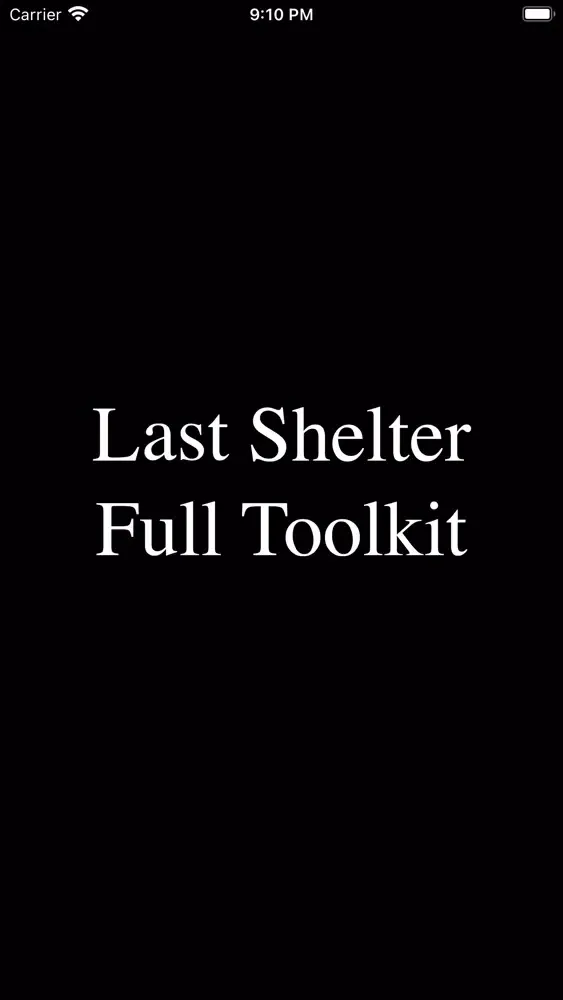 تصاویر Last Shelter : Full Toolkit