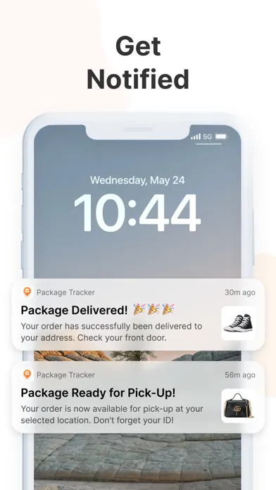 صور Package Delivery Tracker App