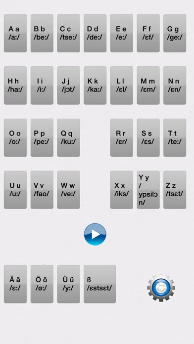 Captures d'écran de German Alphabet Learning