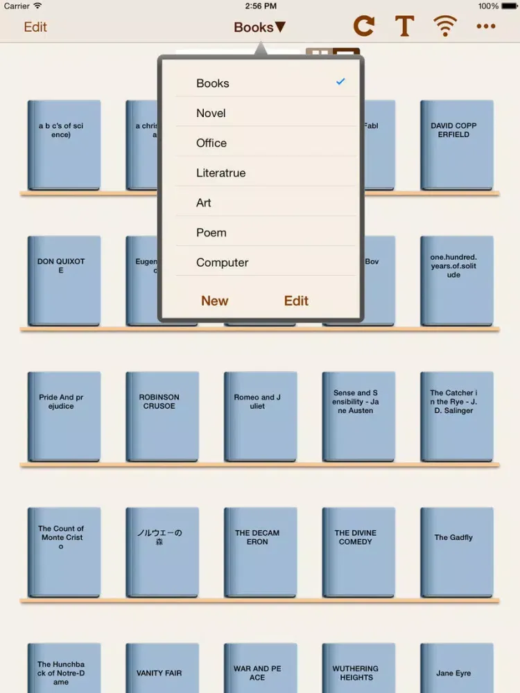 صور TxtReader-powerful easy to use iPad 
