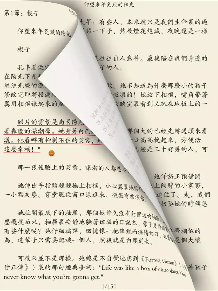 Tangkapan layar 唯美爱情小说 iPad 