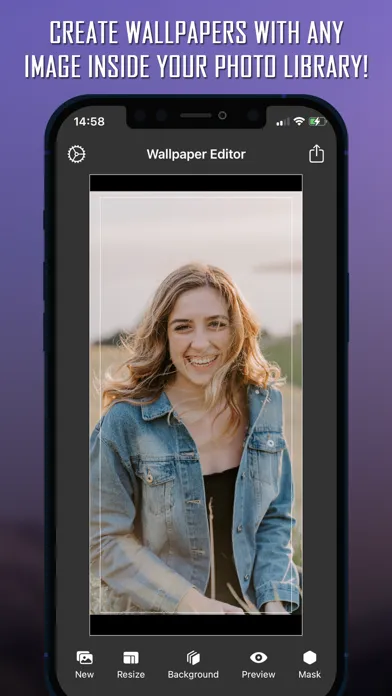Zrzuty ekranu Wallphone: Wallpaper Editor