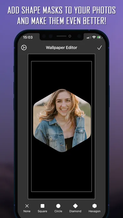 Zrzuty ekranu Wallphone: Wallpaper Editor