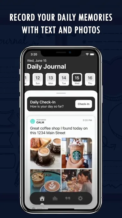 Ảnh chụp màn hình của Journal Moments: Private Notes