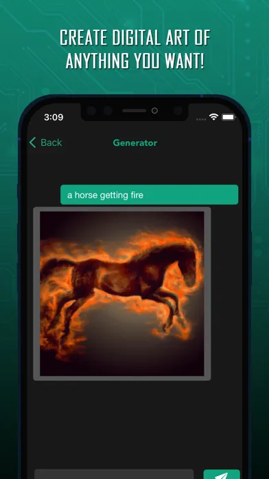 Captures d'écran de Genie AI: Chat Image Generator