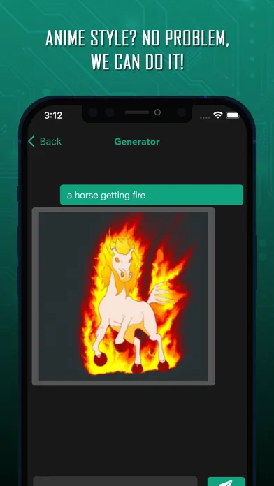 Captures d'écran de Genie AI: Chat Image Generator