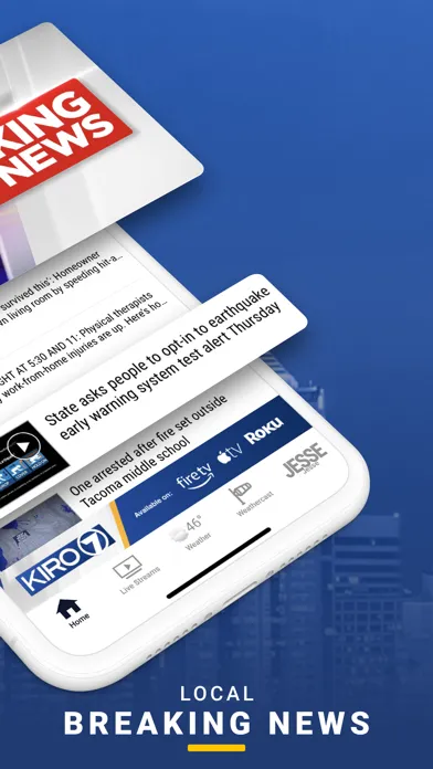 Zrzuty ekranu KIRO 7 News App- Seattle Area