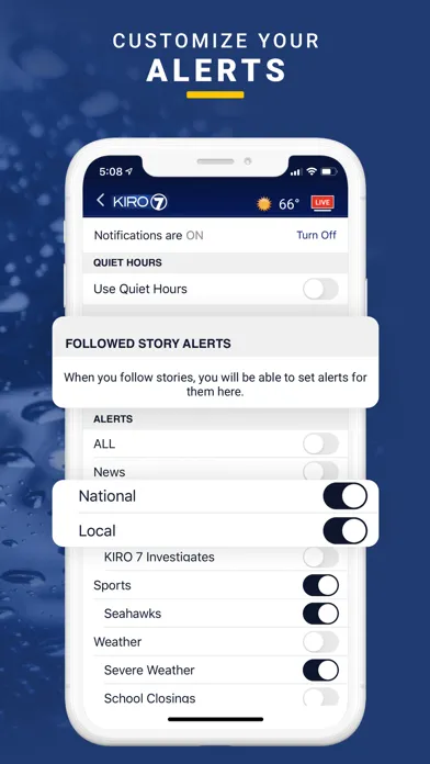 Zrzuty ekranu KIRO 7 News App- Seattle Area