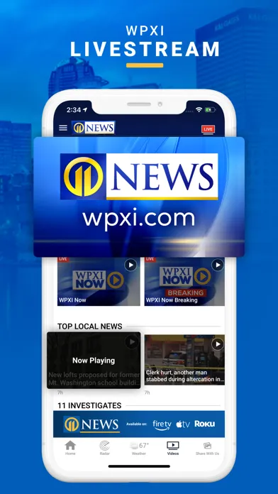 WPXI Channel 11 スクリーンショット