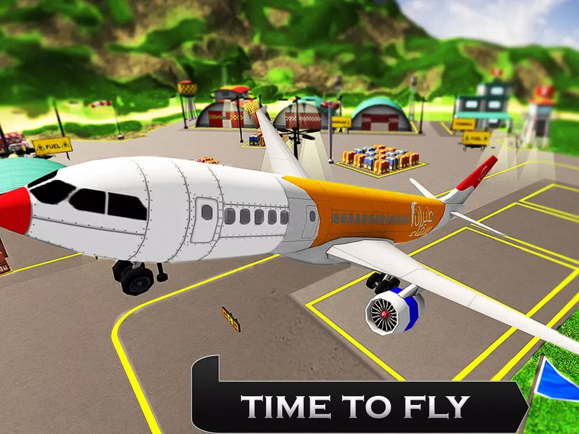Airplane Flight-Simulator 3d iPad  スクリーンショット