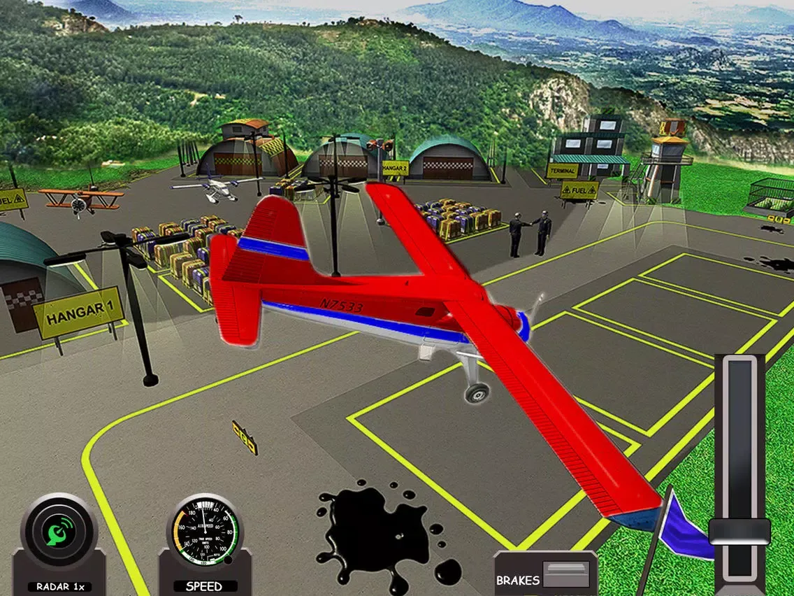 Airplane Flight-Simulator 3d iPad  スクリーンショット