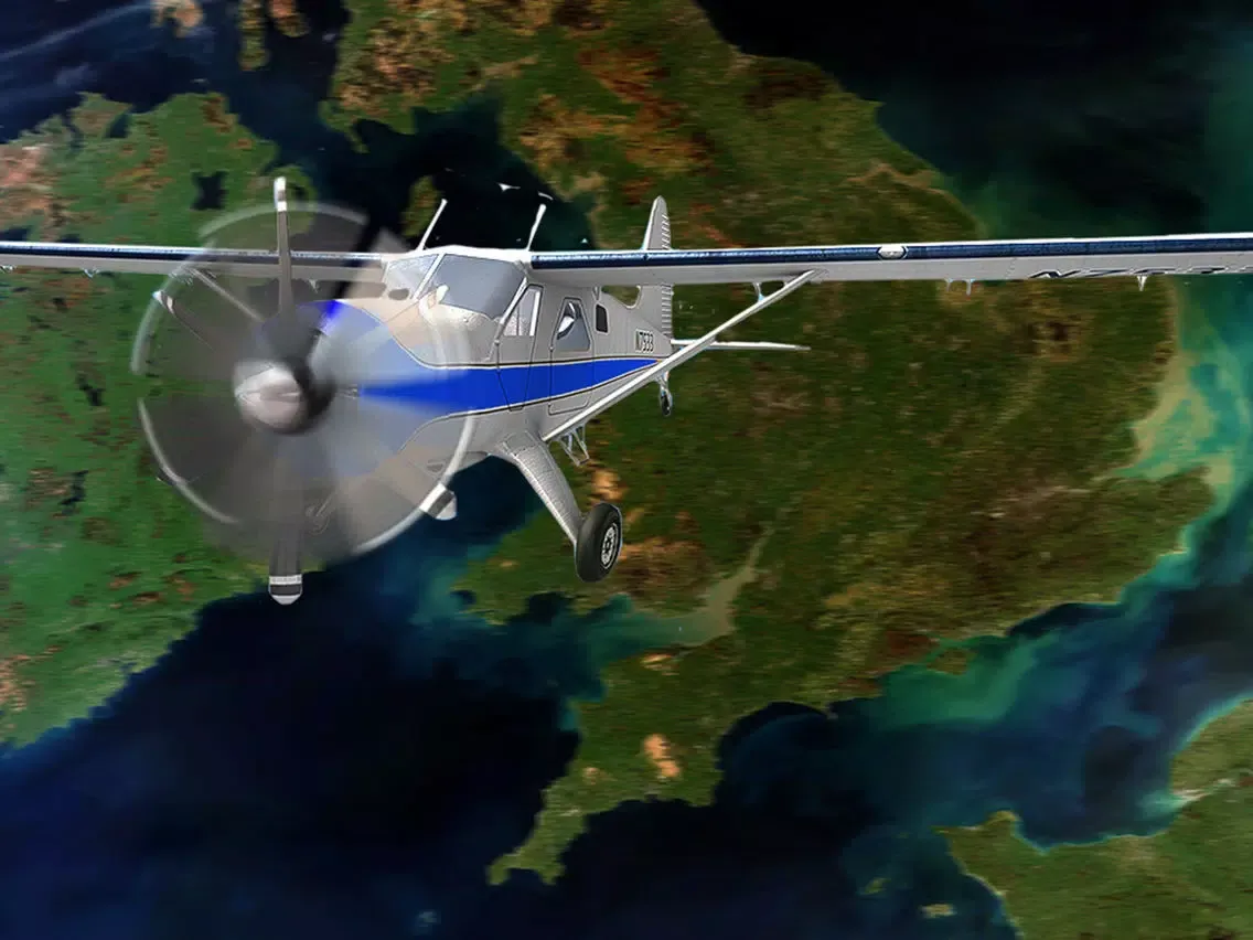 Airplane Flight-Simulator 3d iPad  スクリーンショット