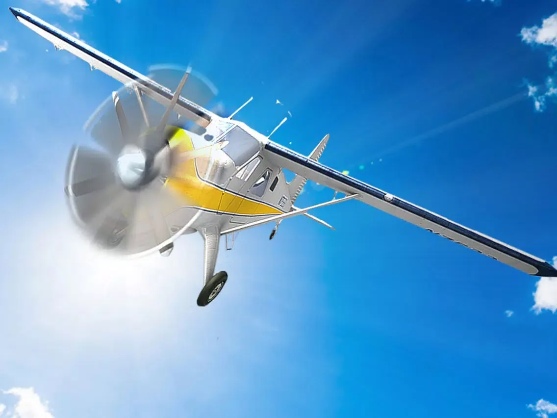 Airplane Flight-Simulator 3d iPad  スクリーンショット