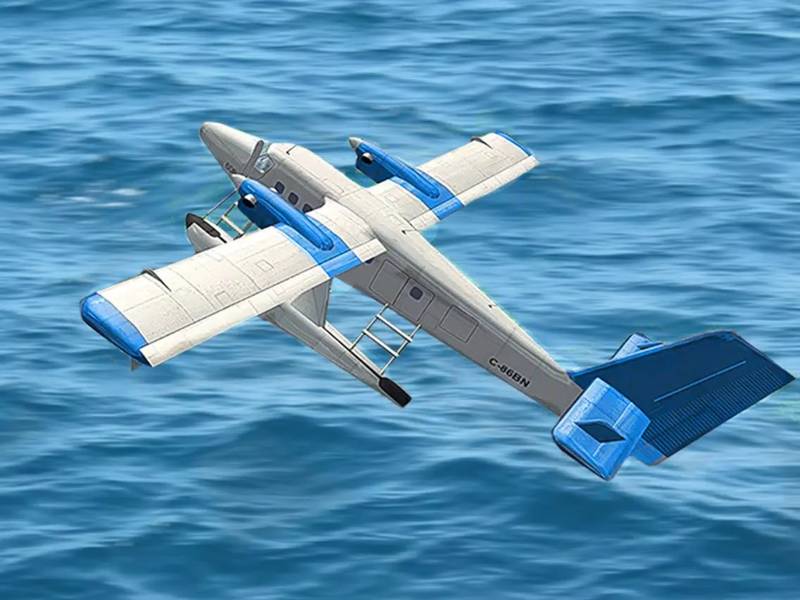 Airplane Flight-Simulator 3d iPad  スクリーンショット