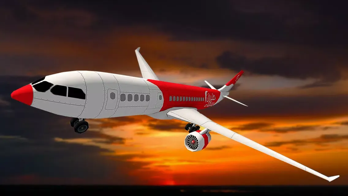 Airplane Flight-Simulator 3d スクリーンショット