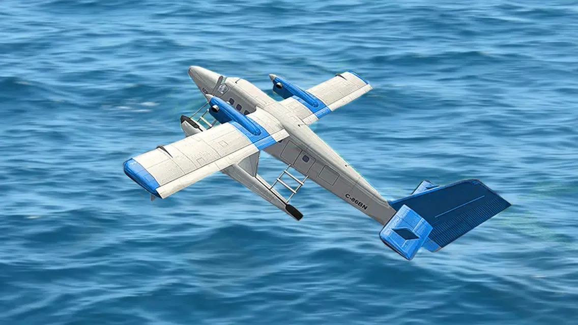 Airplane Flight-Simulator 3d スクリーンショット