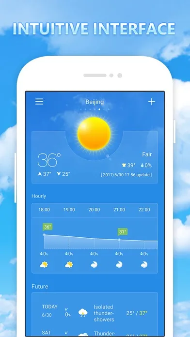 Weather Forecast - Storm Radar Screenshots