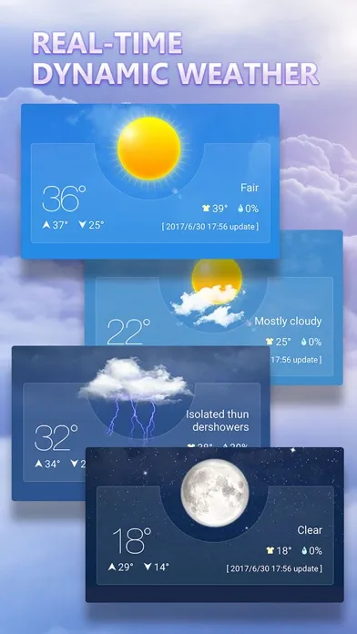 Weather Forecast - Storm Radar Screenshots