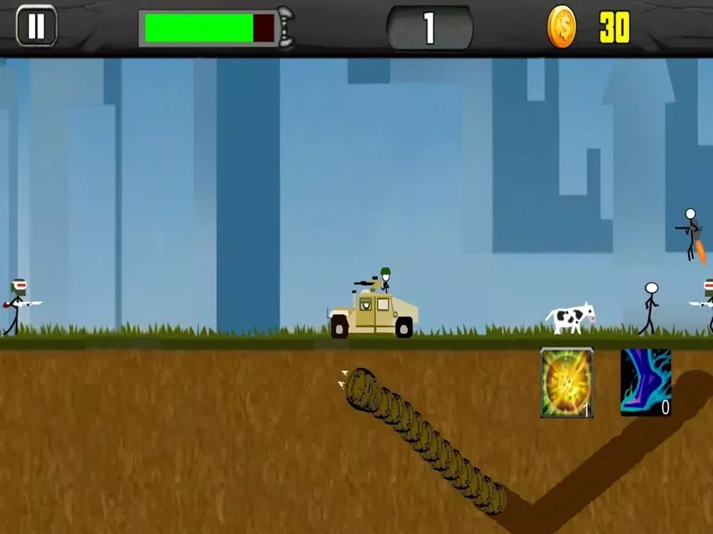 Worm destruction iPad  Screenshots