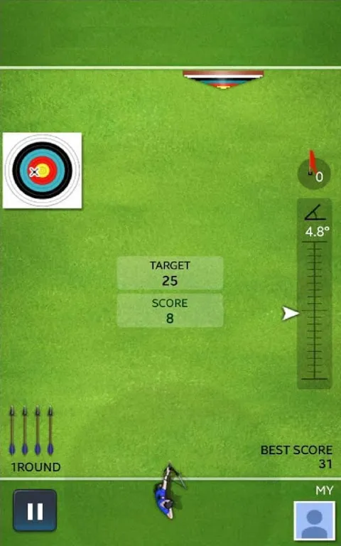 Ảnh chụp màn hình của Archery Ace