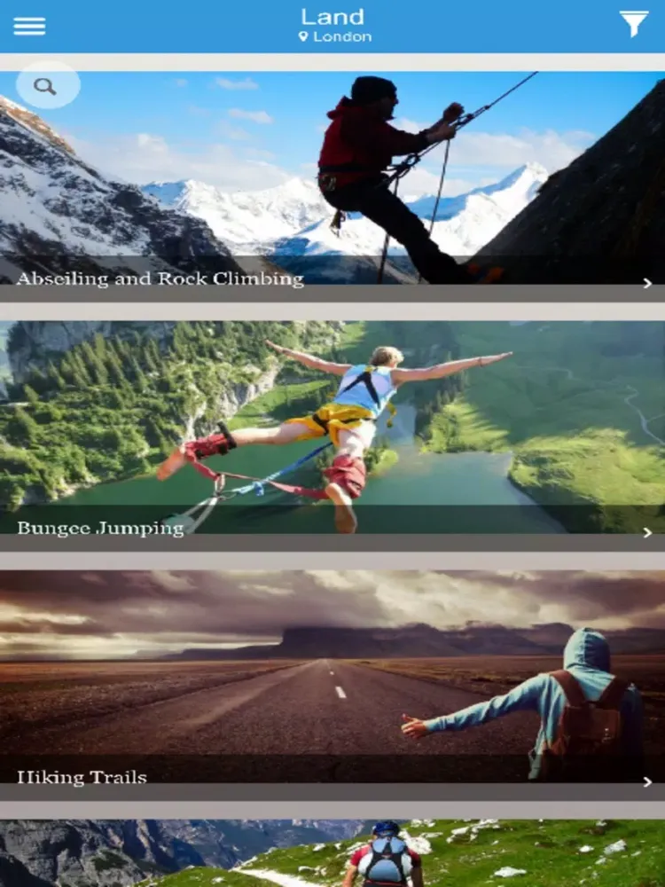 Live the Adventure iPad  স্ক্রিনশট