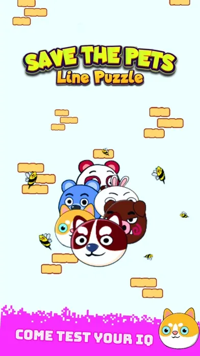 ภาพหน้าจอของ Save the Pets - Line Puzzle