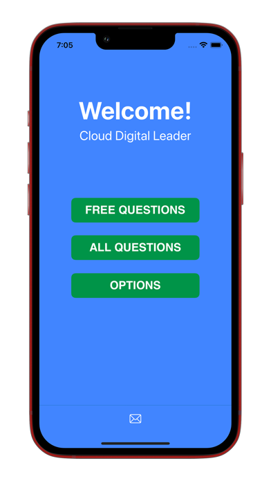 Tangkapan skrin Cloud Digital Leader Exam Quiz