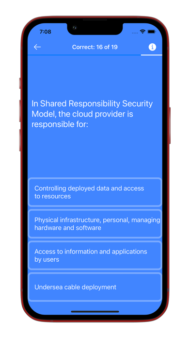 Tangkapan skrin Cloud Digital Leader Exam Quiz