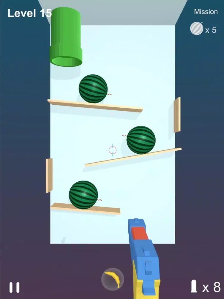 Capturas de tela do Fruits Shooter Pro iPad 