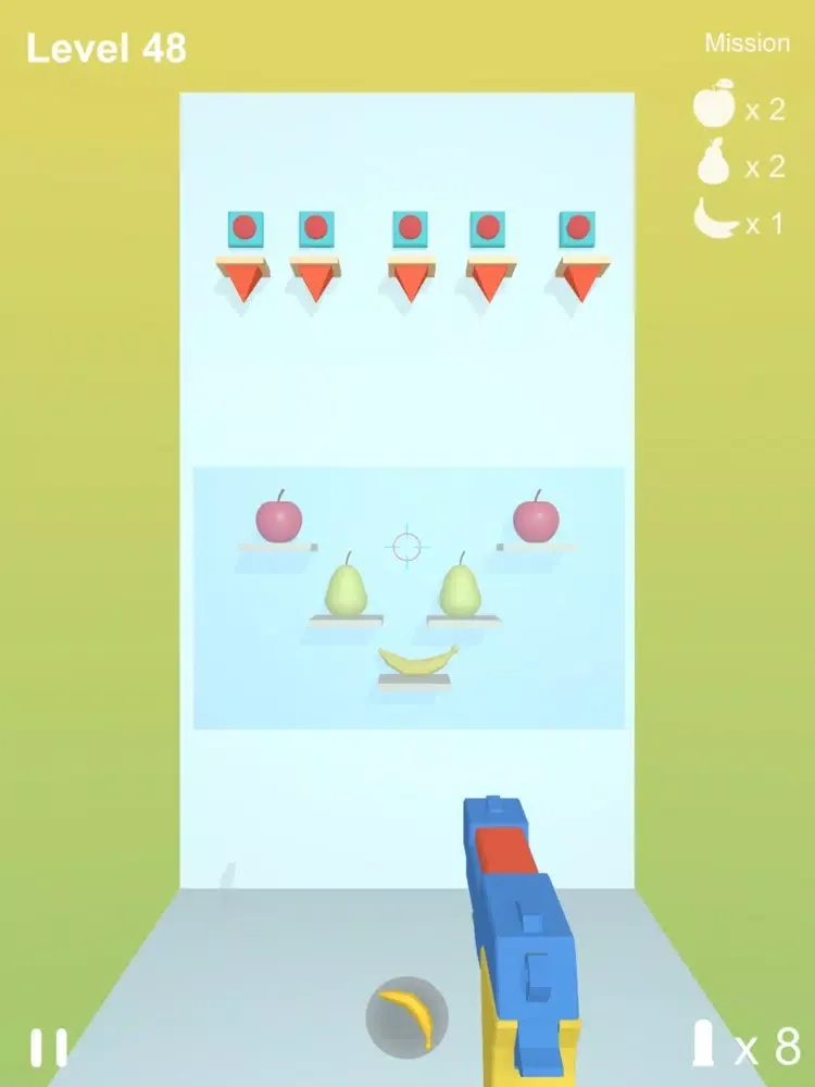 Capturas de tela do Fruits Shooter Pro iPad 