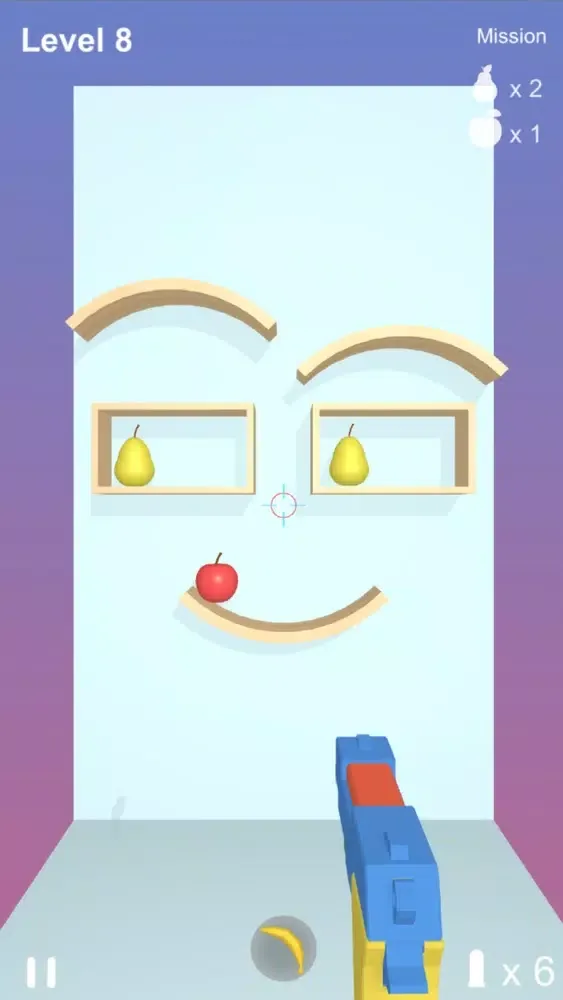 Capturas de tela do Fruits Shooter Pro
