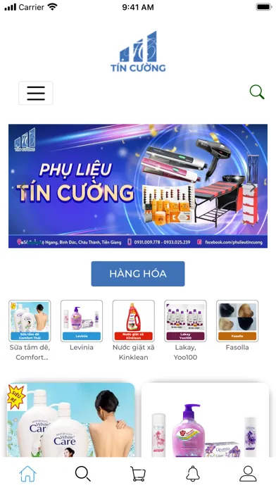 Capturas de tela do Tín Cường