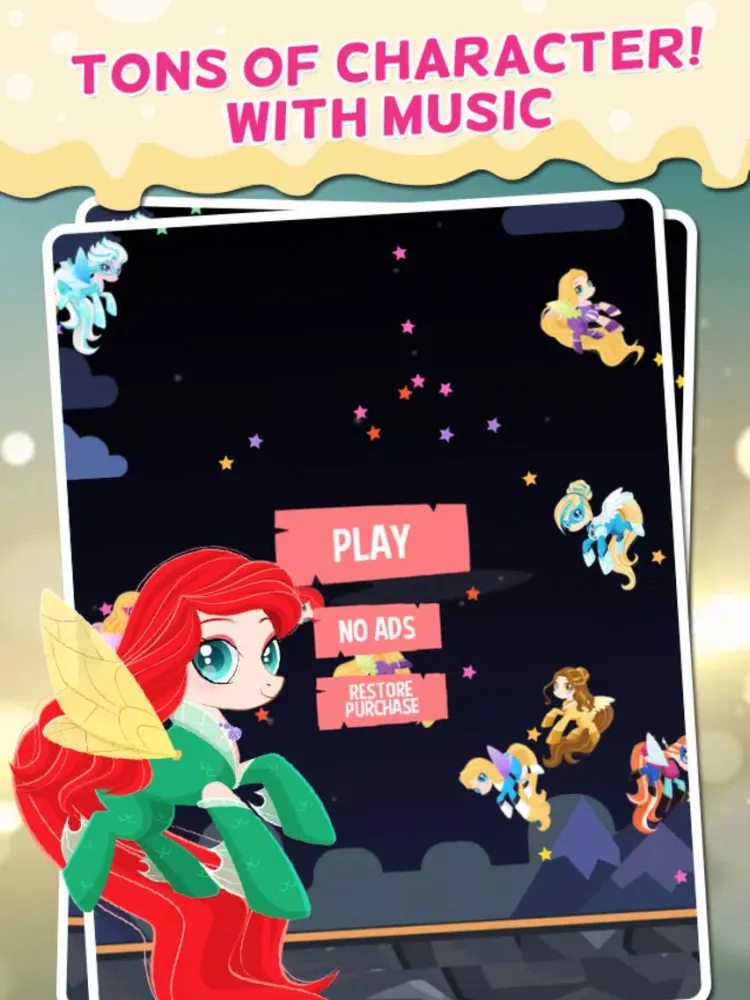 Скриншоты My cutie magic mark : little rainbow pony party girls friendship games iPad 