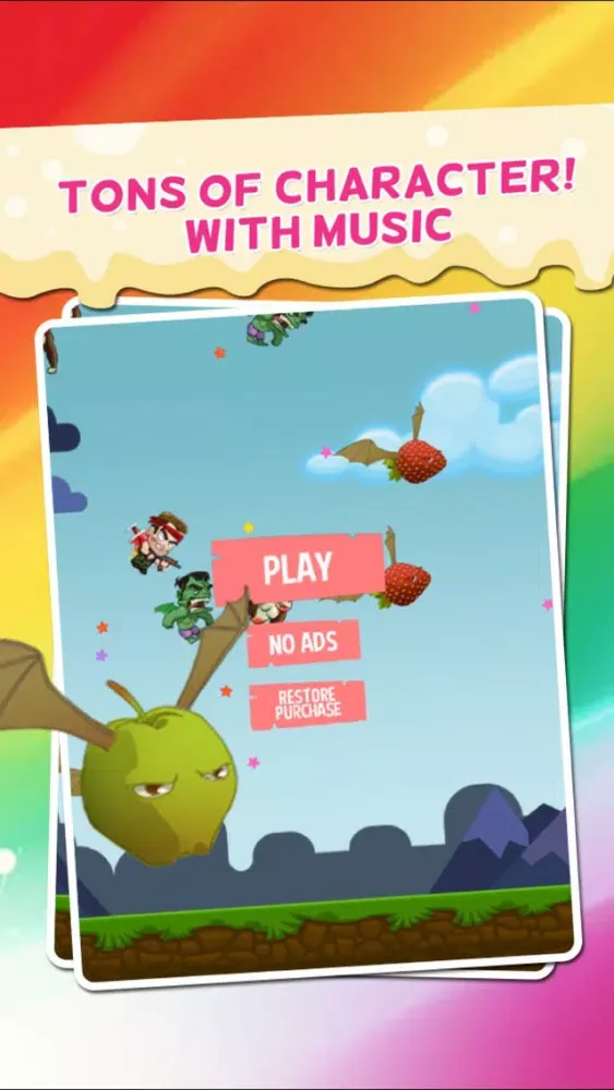 Fruit Pest Smasher: iDestroy Insect Bug Smash Toddler & Kids Game Free 스크린샷