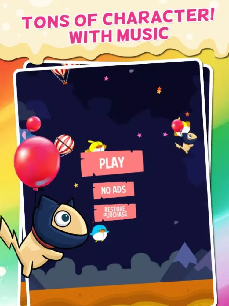 ภาพหน้าจอของ Mad Loon Dot: Perfect Dude Dash Adventures Trials Traffic Ways Inn iPad 